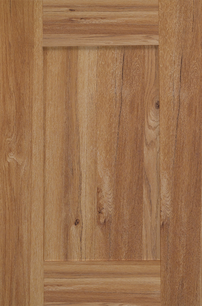 Façade bois massif Chêne honey