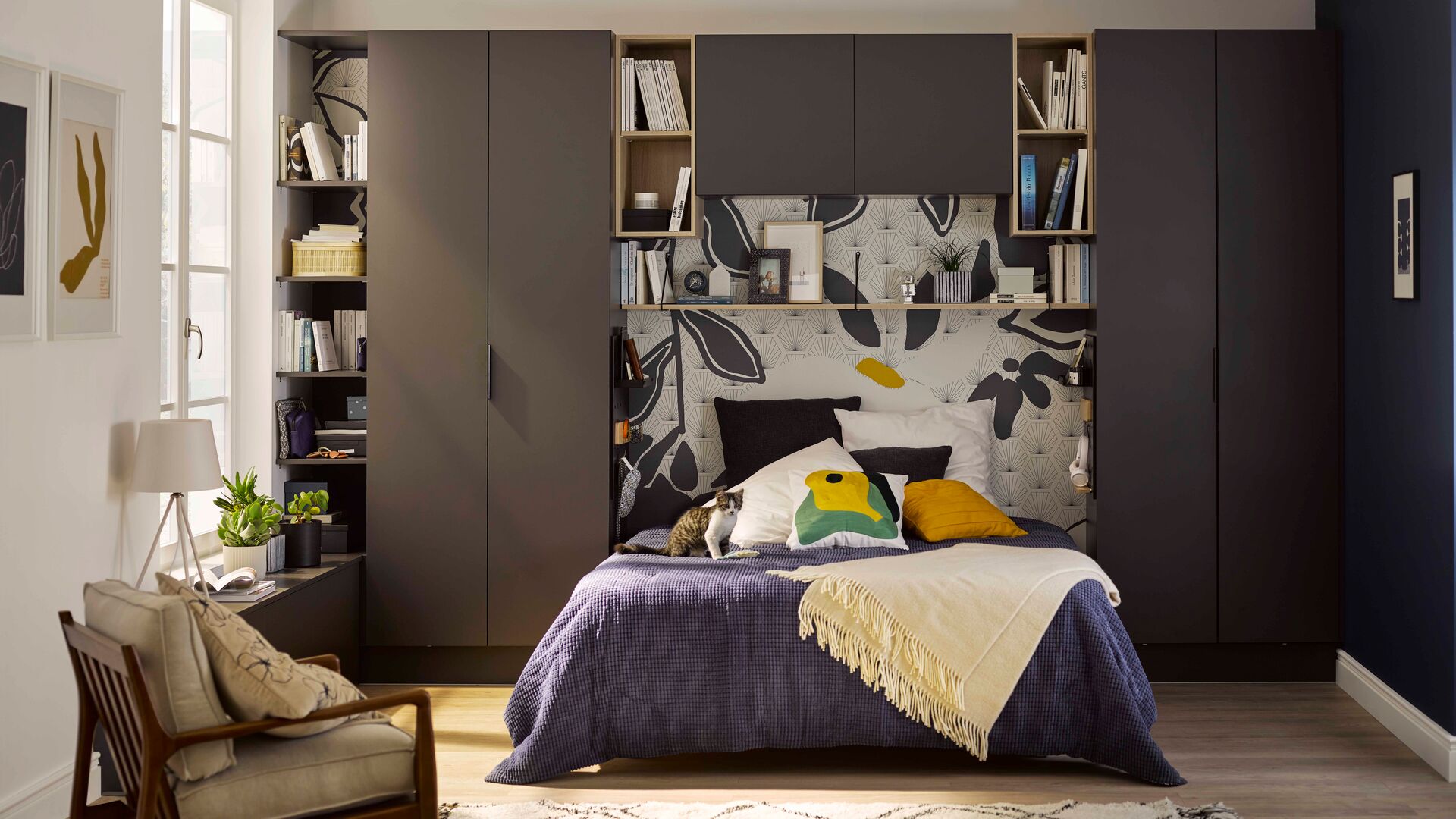 Chambre avec placard DCLIC