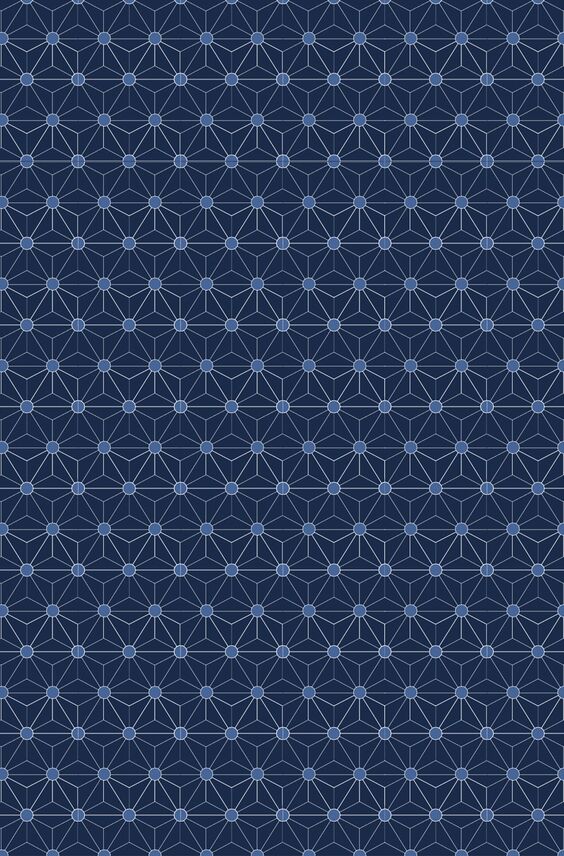 Façade Pimp Fleurs géométriques