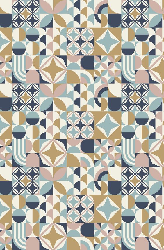 Panneau de crédence Pimp - Carreaux ciments jaune