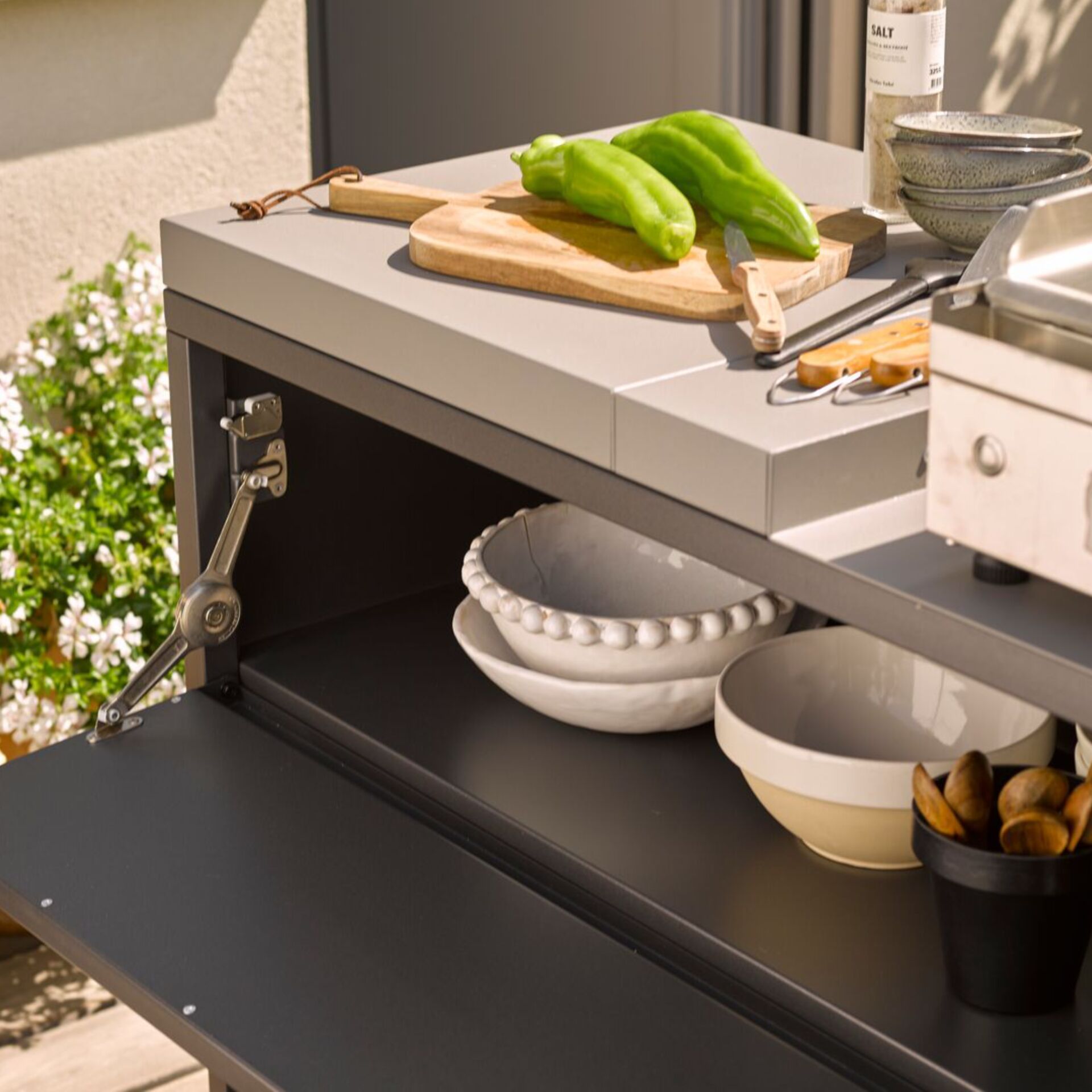 Rangement cuisine exterieur solaya