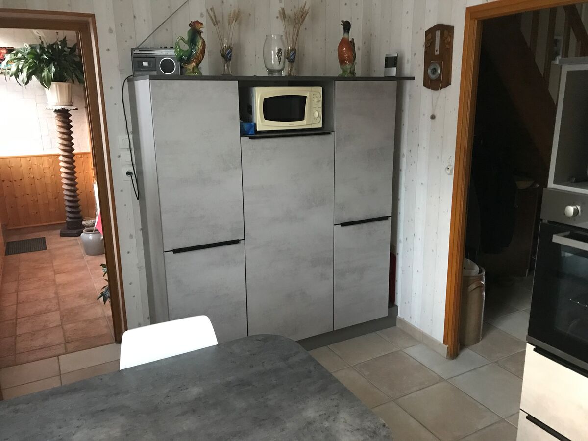 Cuisine avant-après sur mesure Trend Béton Clair