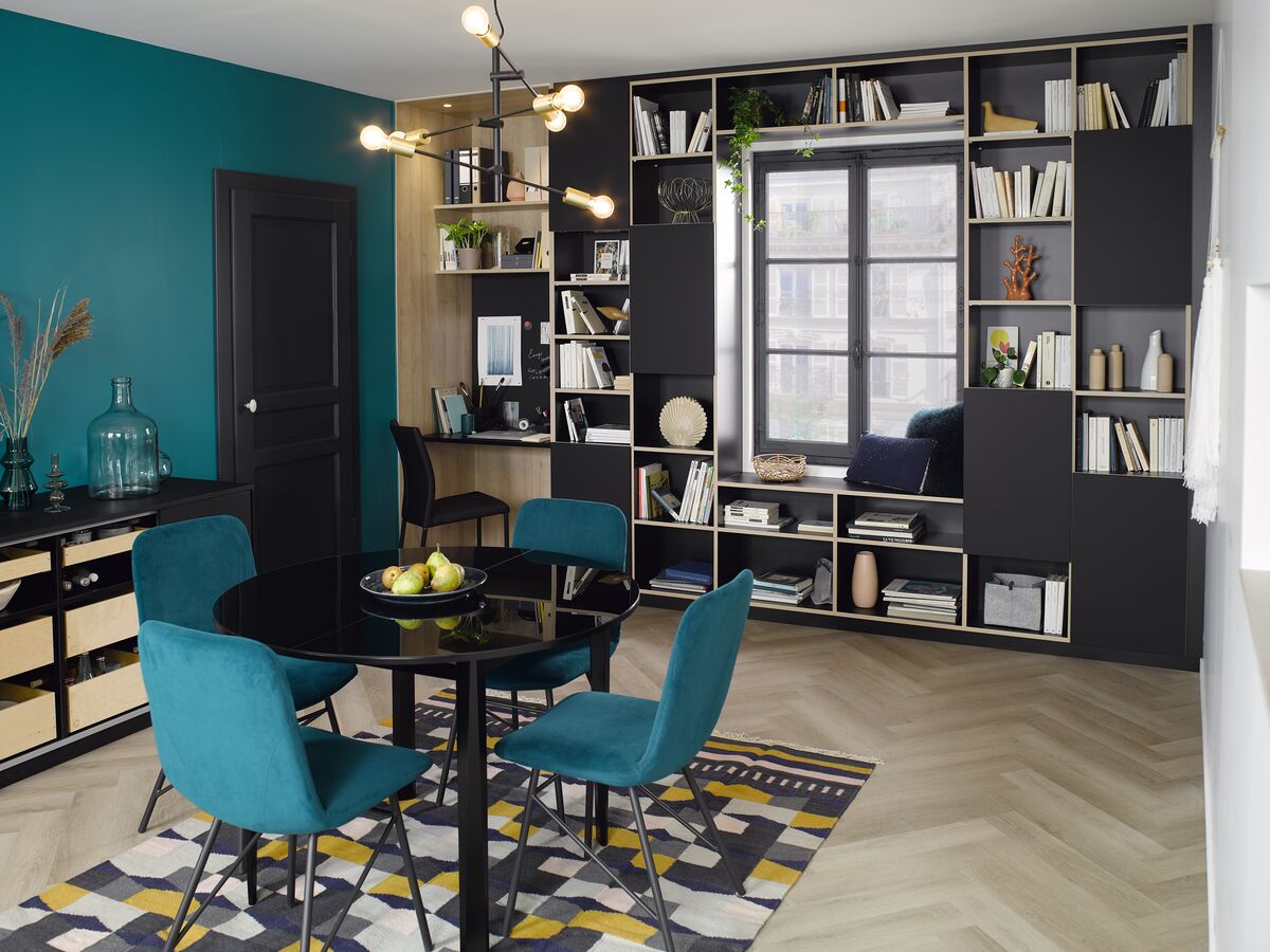 BIBLIOTHEQUE Noir Pearl