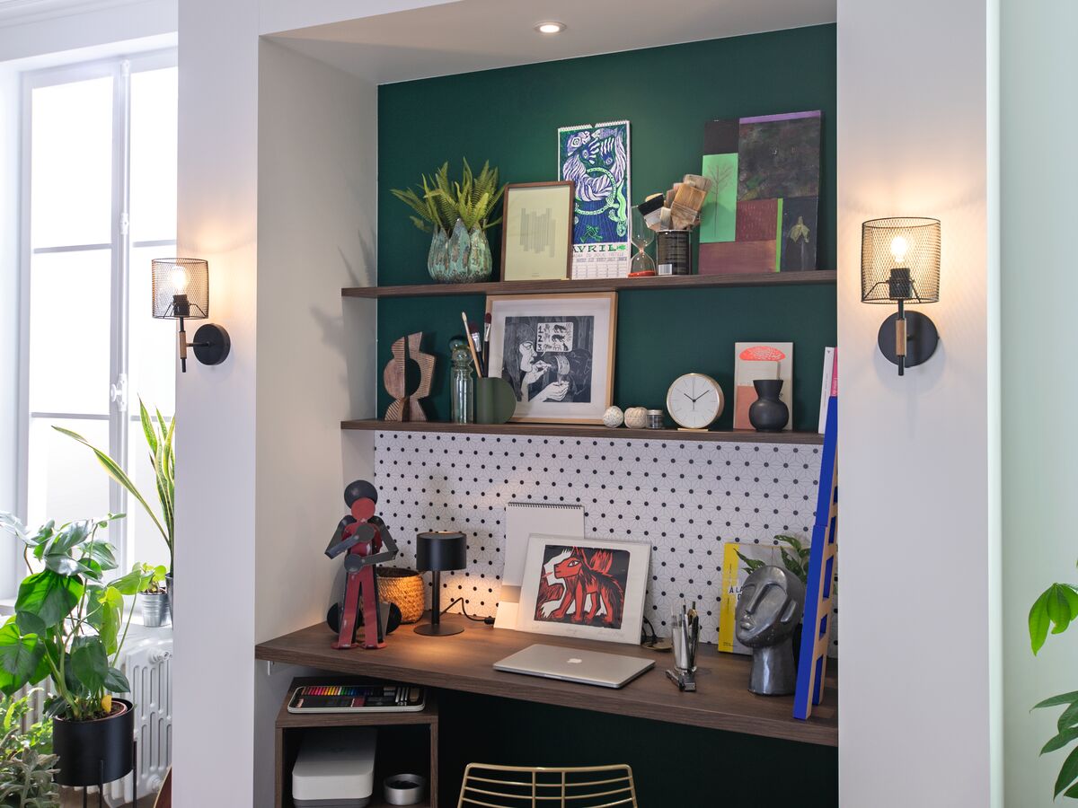 HOME OFFICE Chêne moka