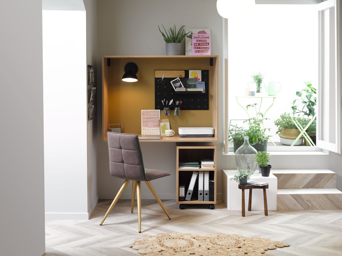 Bureau design - Home office bois | Cuisinella