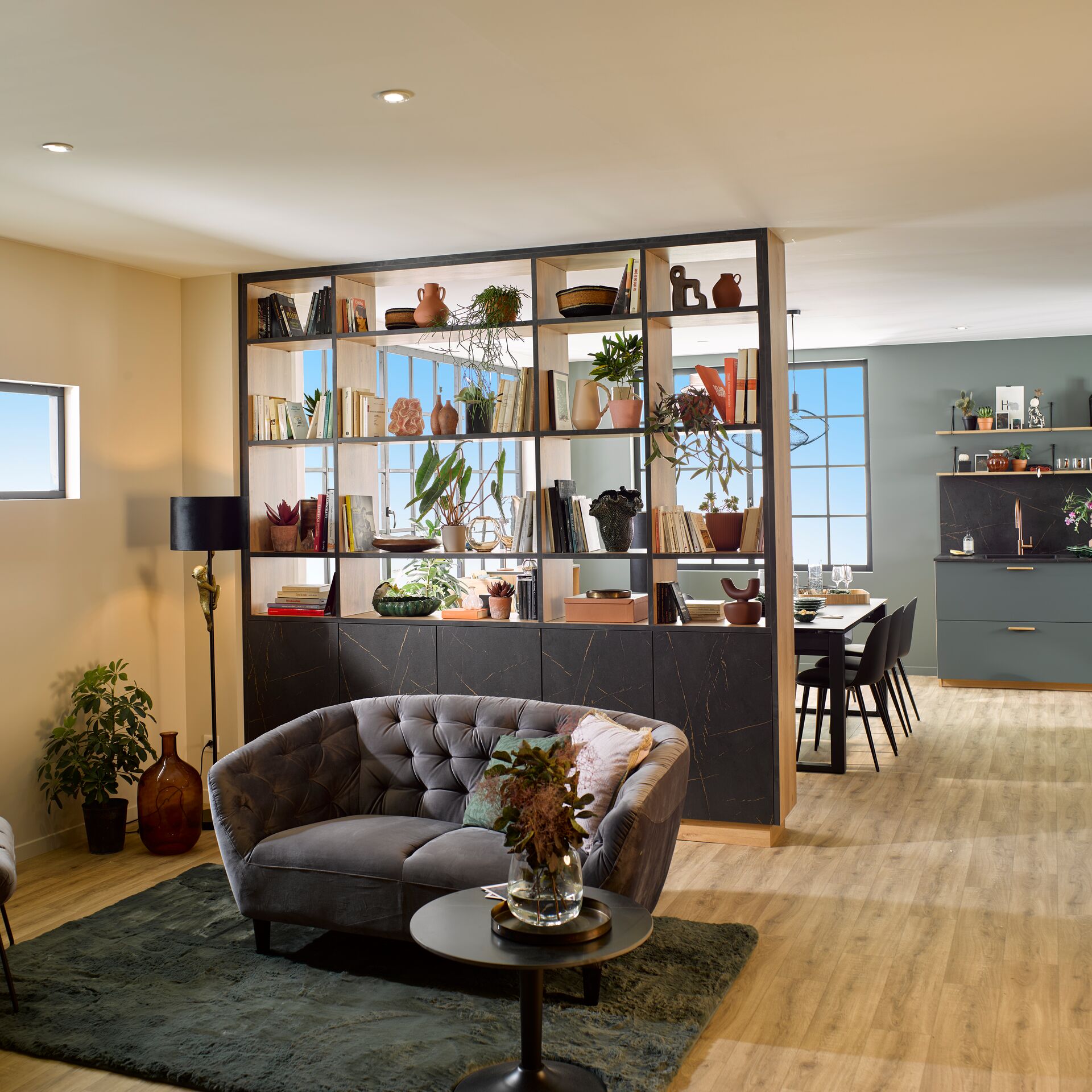 Meubles de rangement de salon sur-mesure