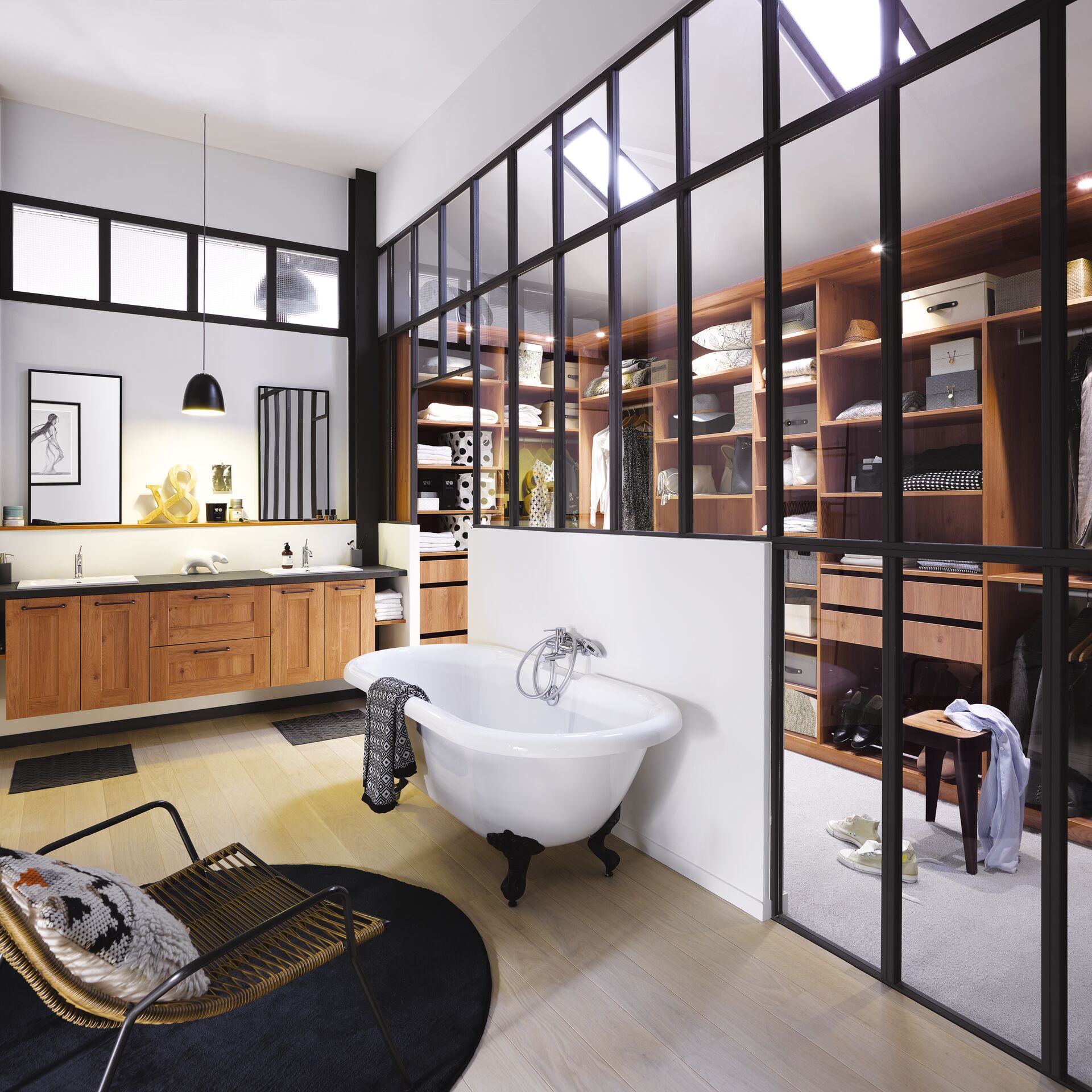 Salles de bains de style industriel