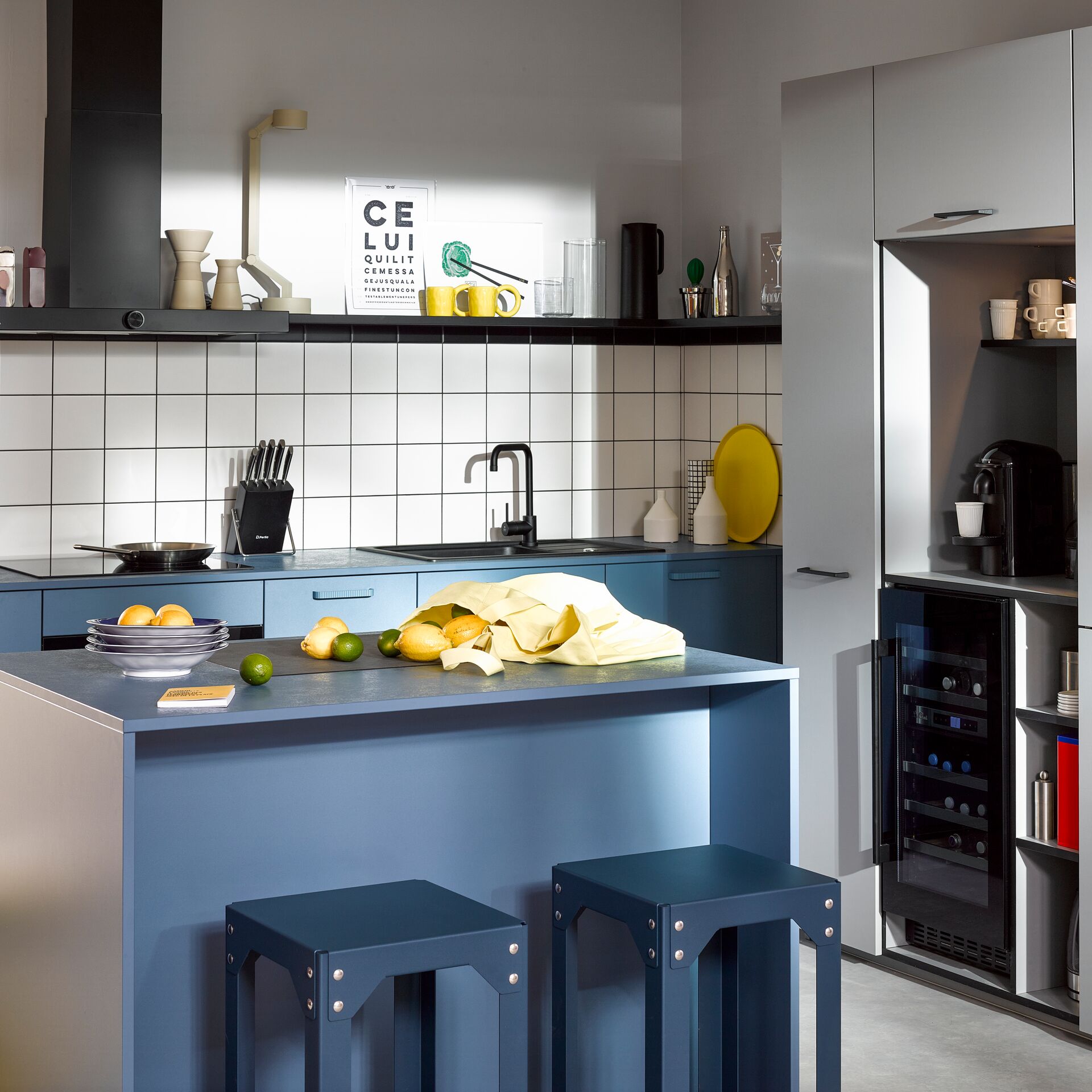 Cuisine équipée montée d'usine