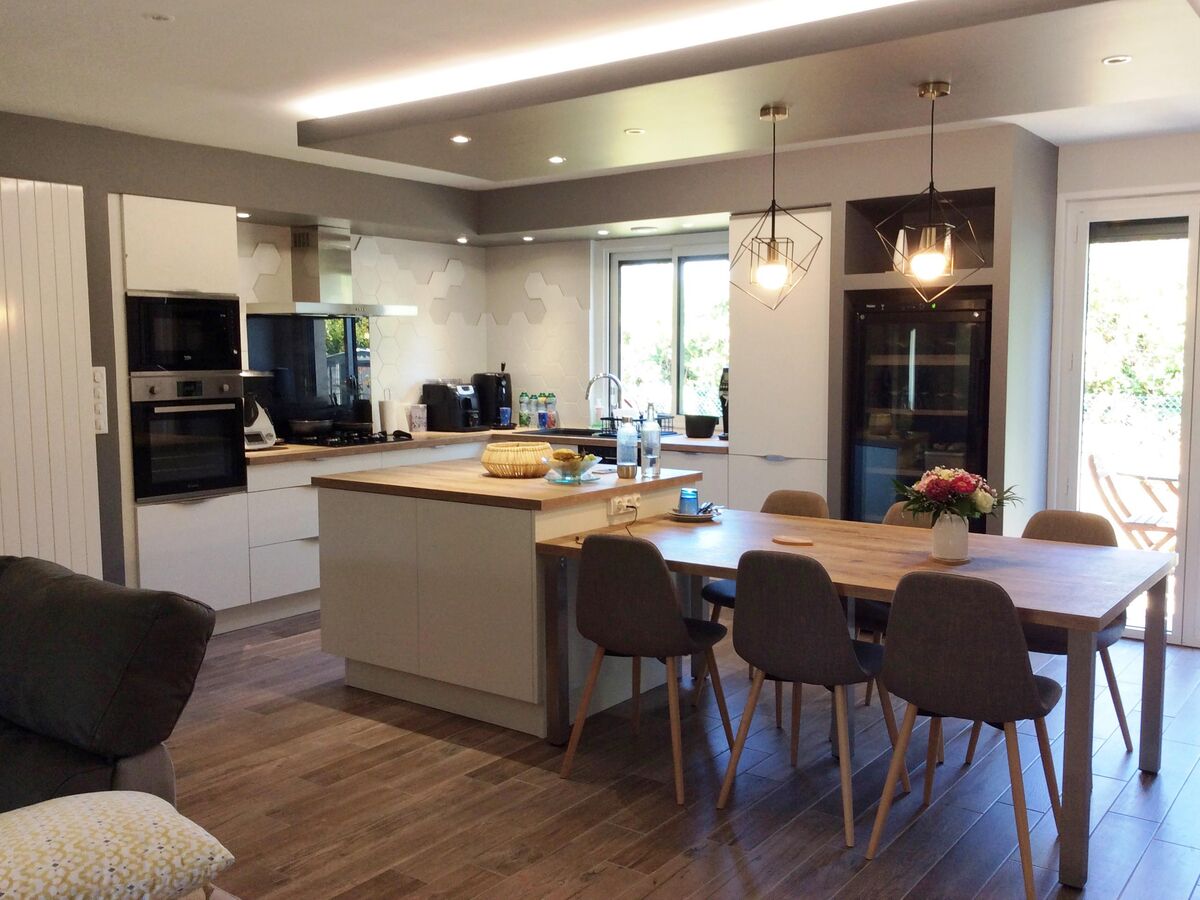 Rénovation cuisine équipée sur mesure Trend Blanc Mat