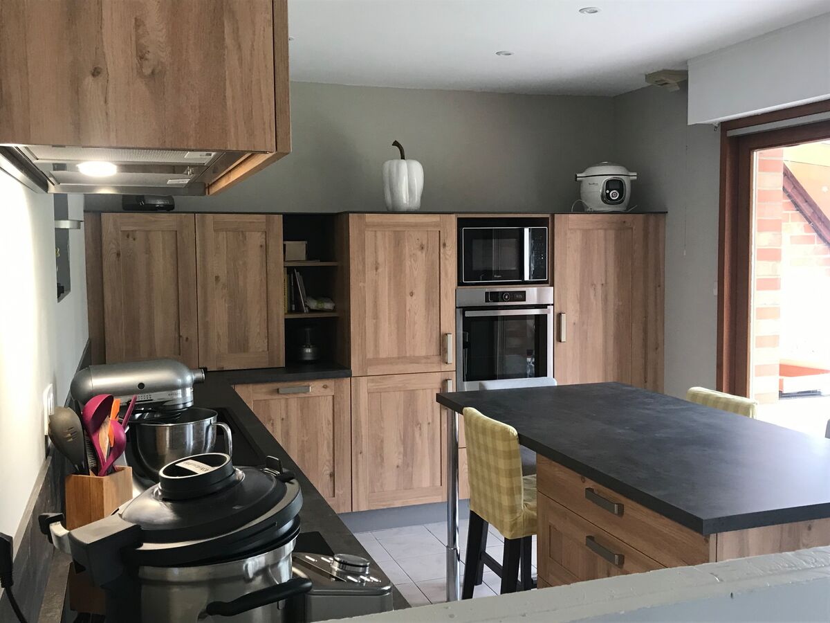 Rénovation cuisine équipée sur mesure Trend Cube Chêne Honey