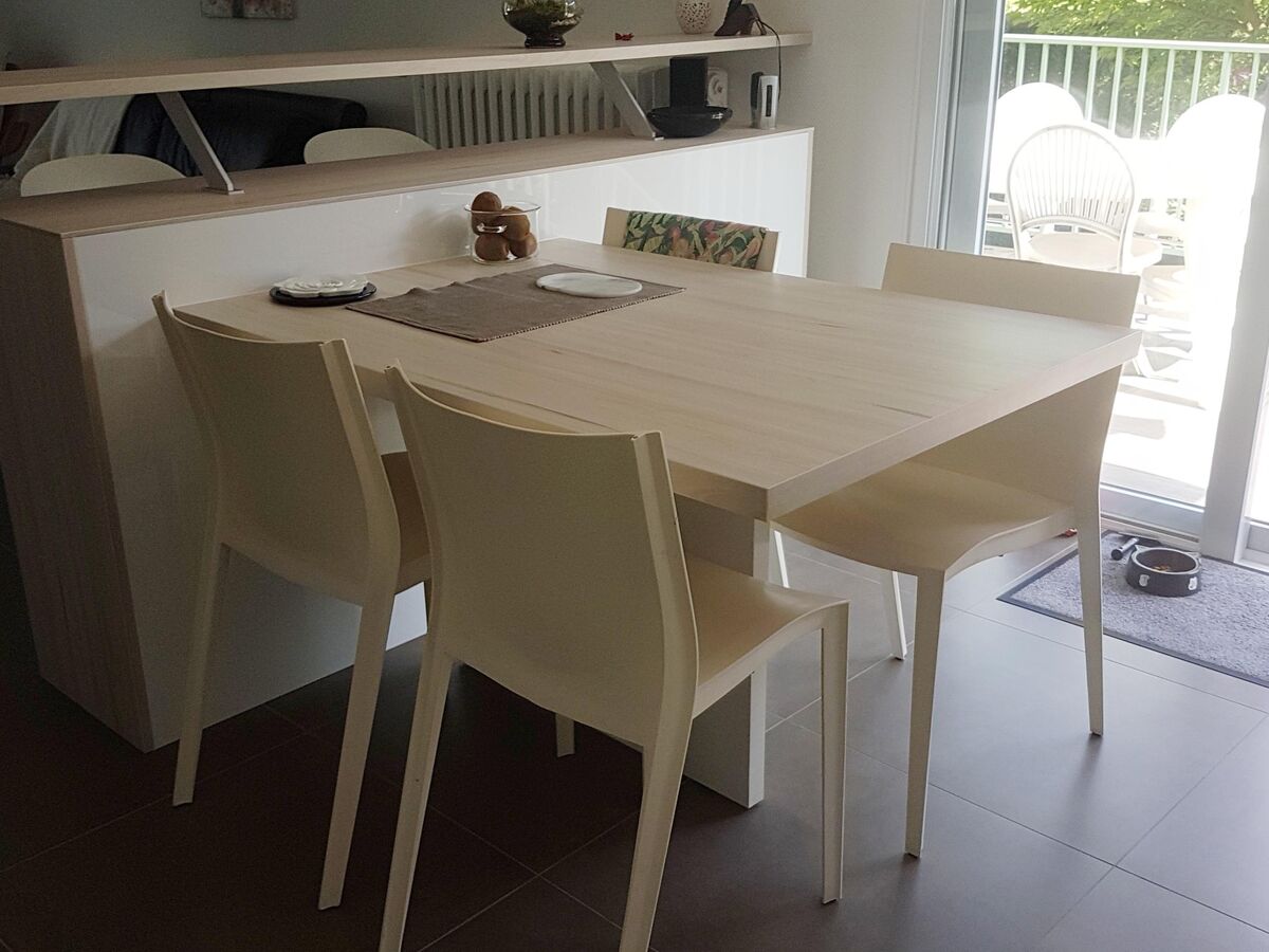 Cuisine avant-après sur mesure Light Blanc Brillant