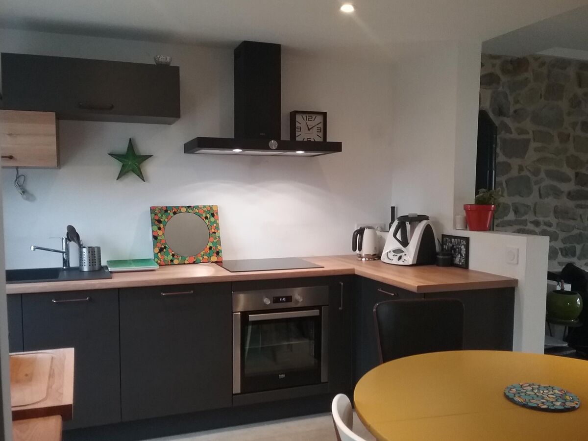 Cuisine avant-après sur mesure Label Métal Brossé