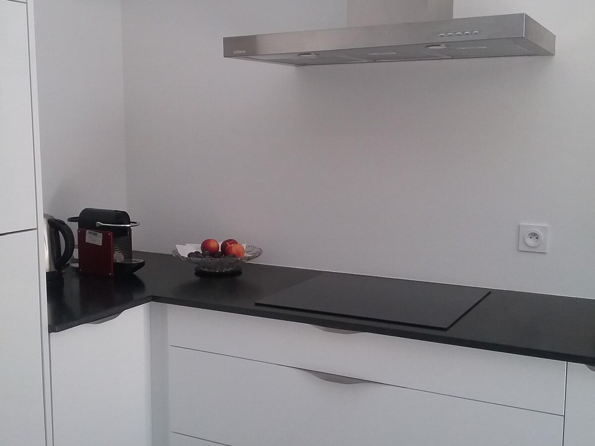 Cuisine avant-après sur mesure Light Blanc Brillant