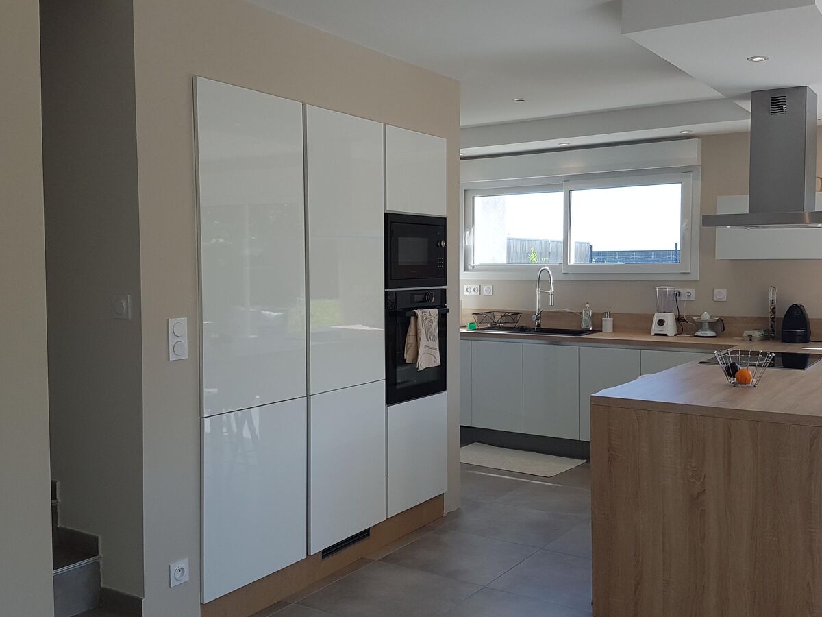 Rénovation cuisine équipée sur mesure Light Blanc Brillant