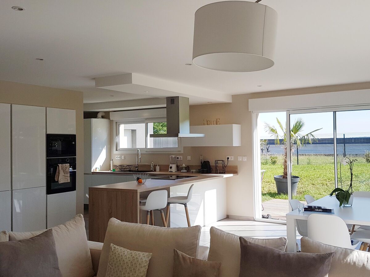 Cuisine avant-après sur mesure Light Blanc Brillant