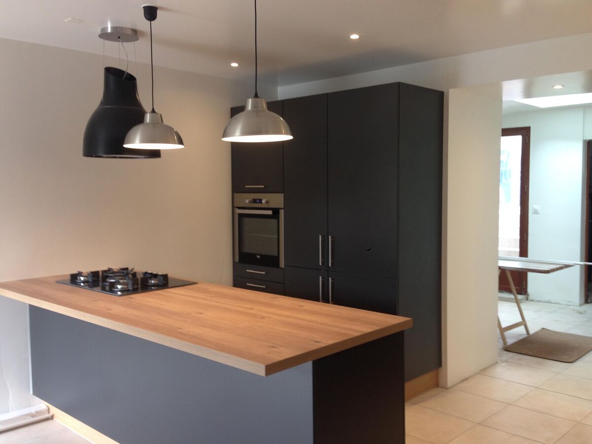 Rénovation cuisine équipée sur mesure Trend Ombre Soft