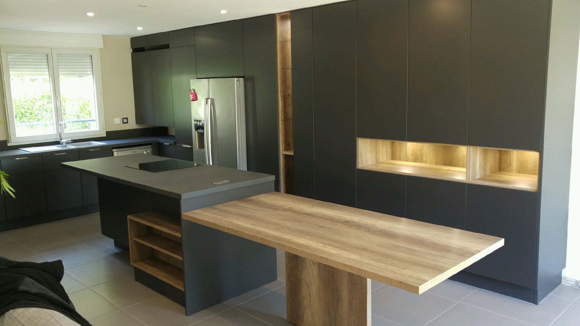 Cuisine équipée sur mesure Trend Ombre Soft