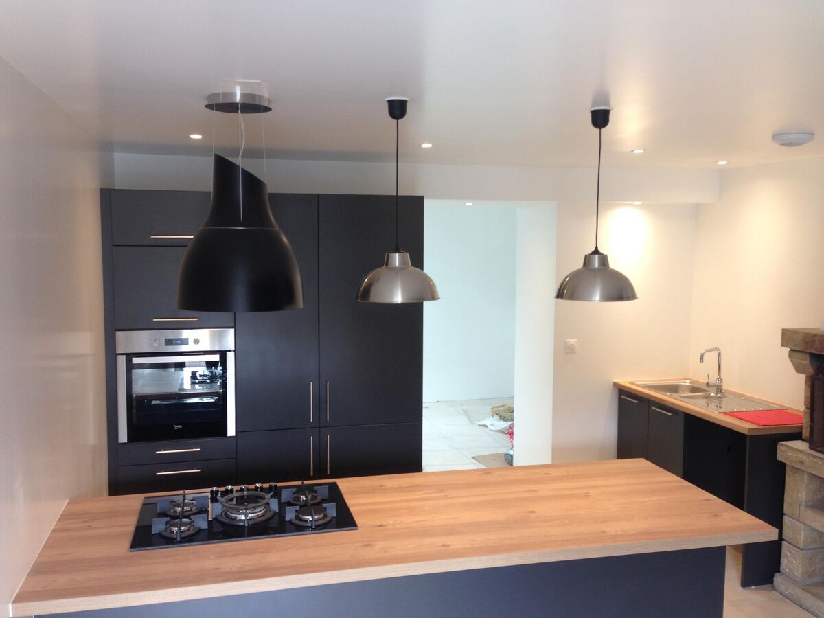 Cuisine avant-après sur mesure Trend Ombre Soft