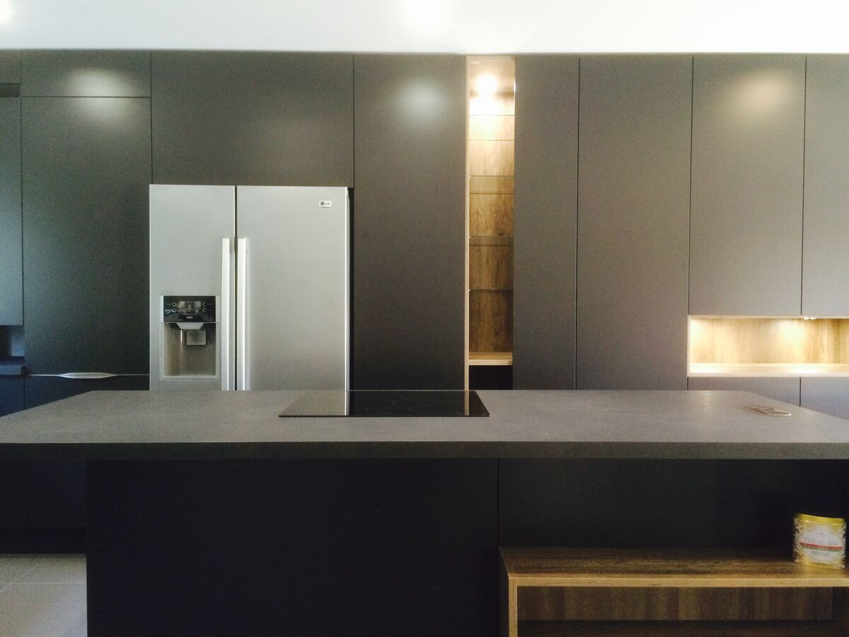 Rénovation cuisine équipée sur mesure Trend Ombre Soft