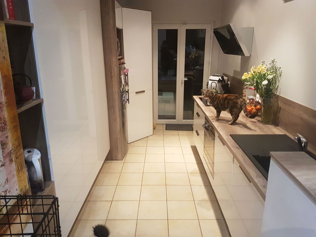 Cuisine équipée sur mesure Light Blanc Brillant