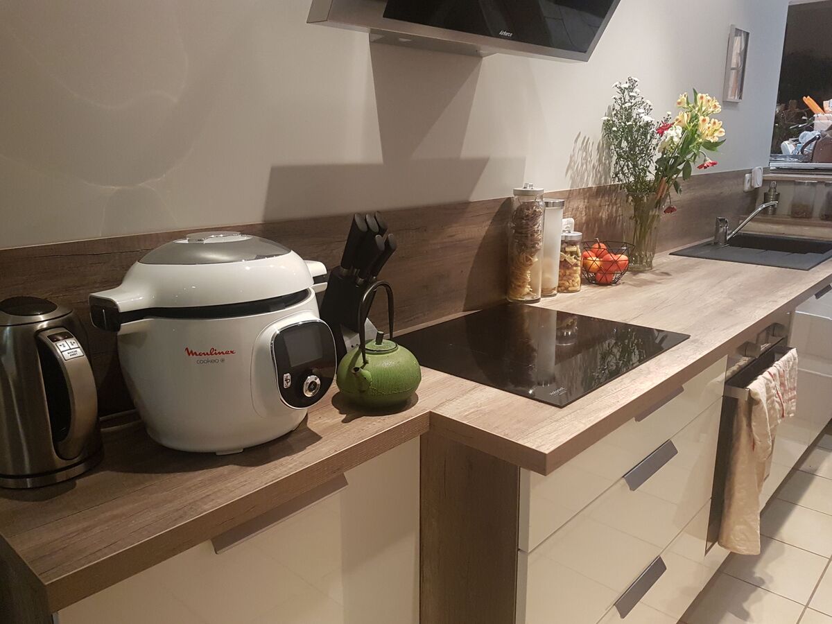 Rénovation cuisine équipée sur mesure Light Blanc Brillant