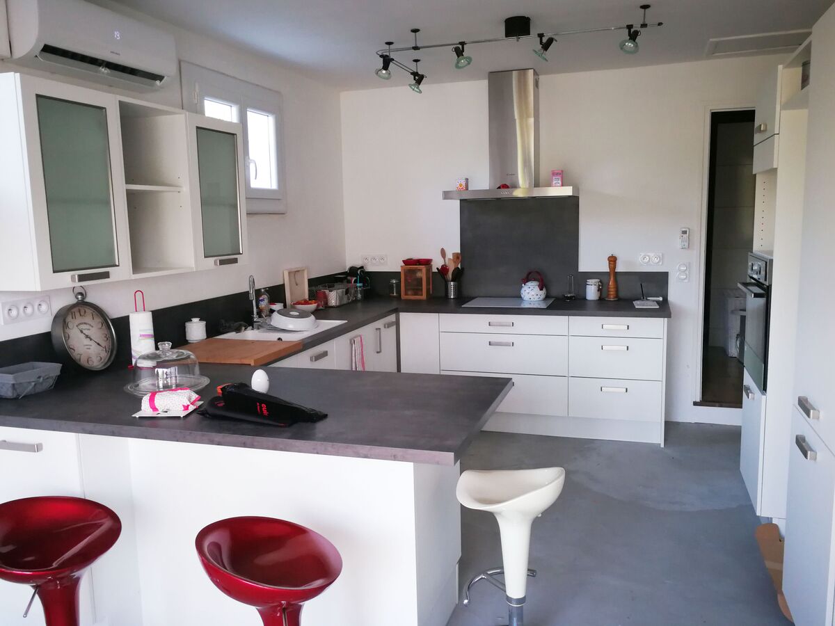 Cuisine équipée sur mesure Vega Prem's Blanc Brillant