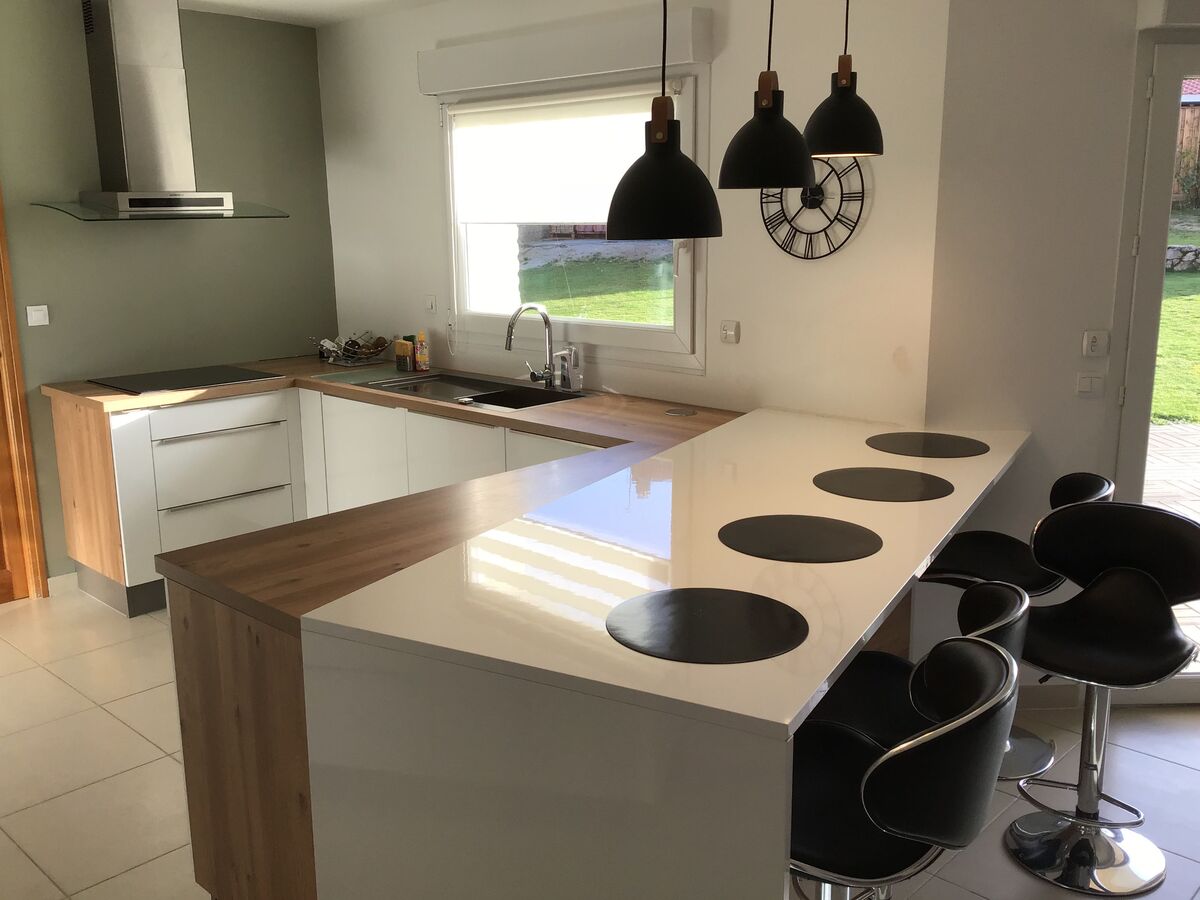 Rénovation cuisine équipée sur mesure Light Blanc Brillant