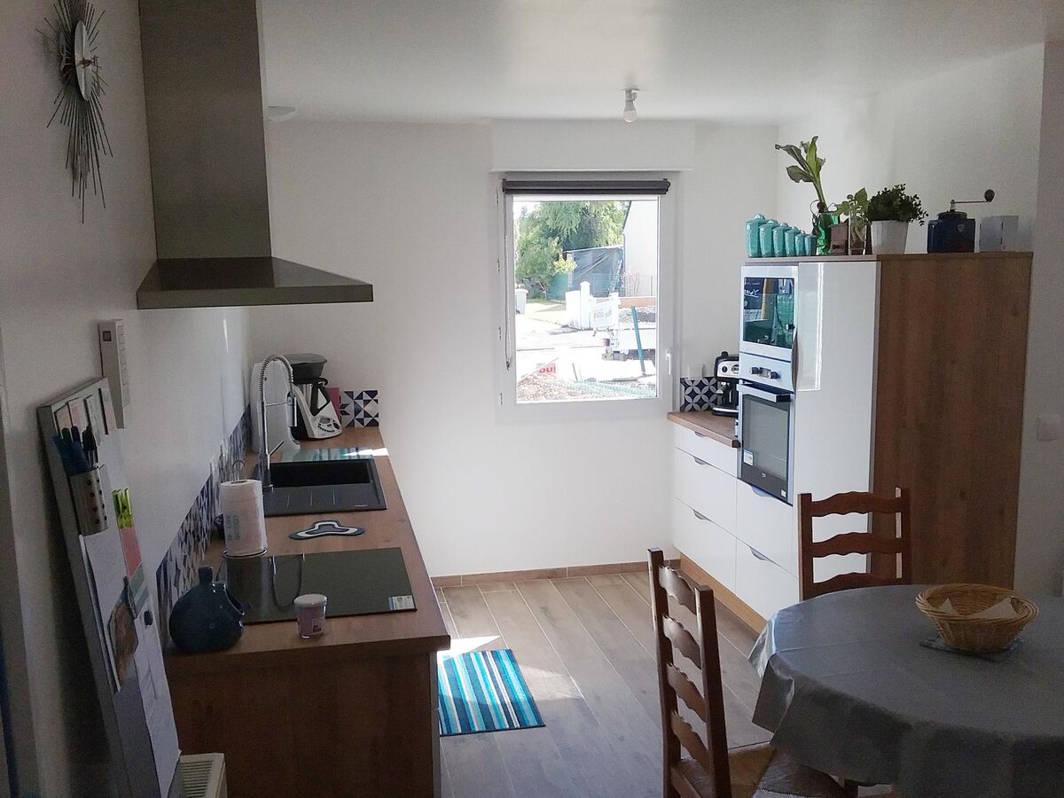 Cuisine équipée sur mesure Light Blanc Brillant