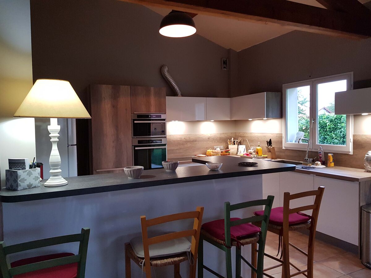 Cuisine équipée sur mesure Light Blanc Brillant