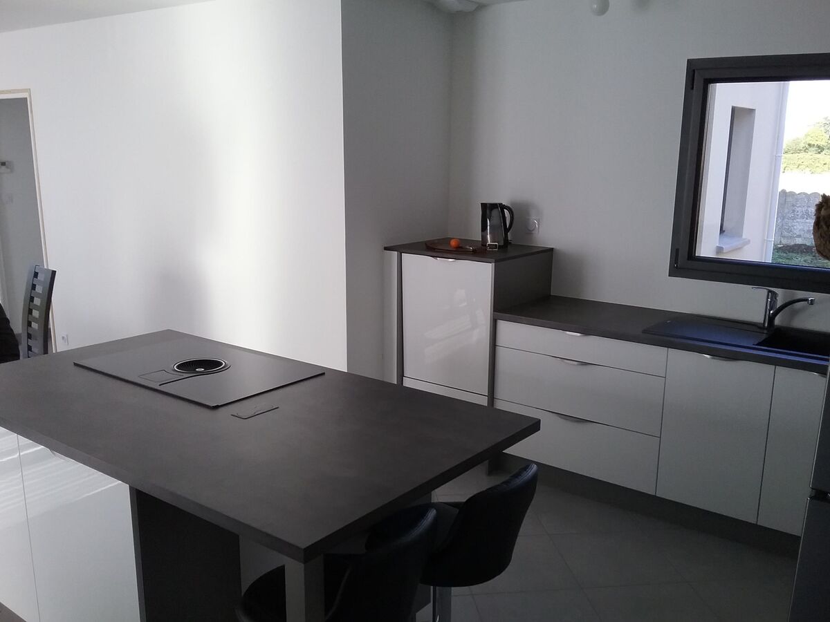 Cuisine avant-après sur mesure Light Blanc Brillant