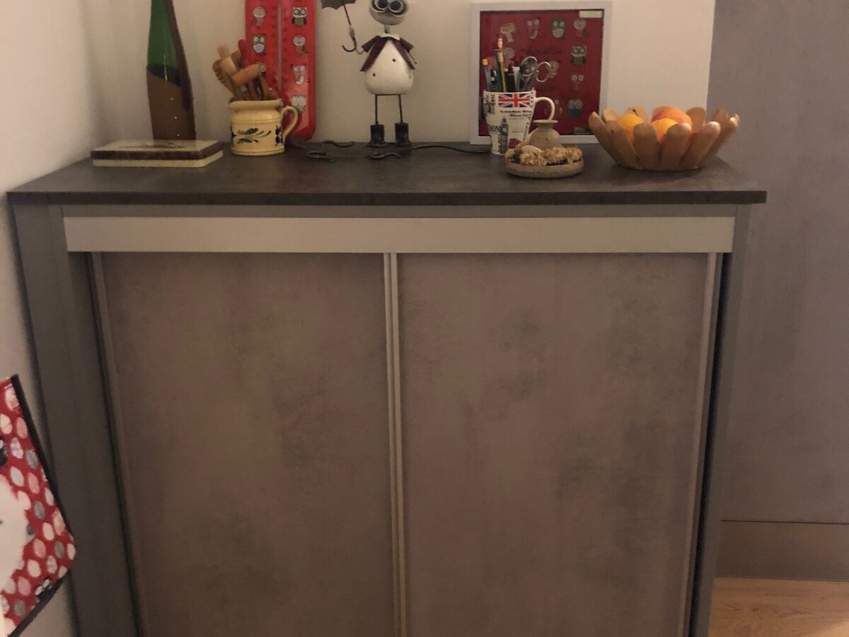 Cuisine avant-après sur mesure Trend Béton Clair