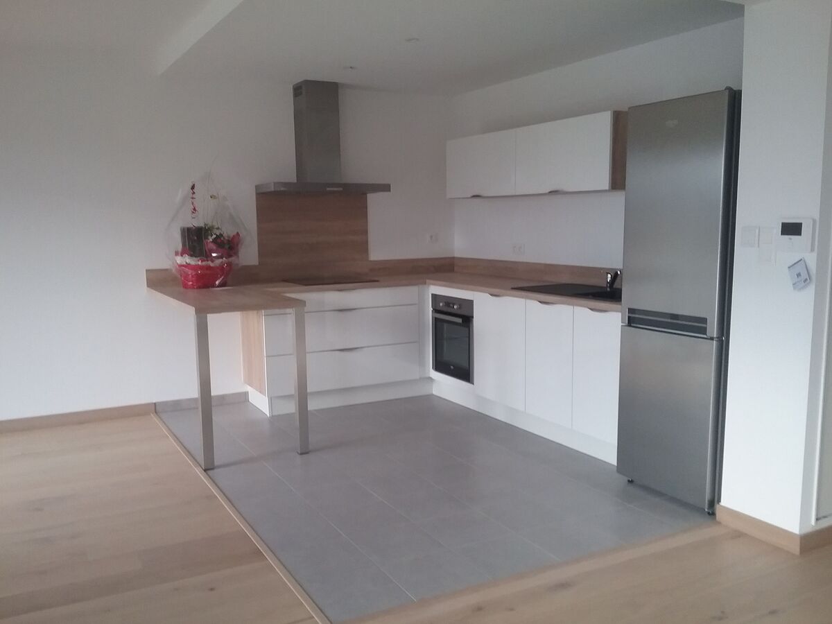 Rénovation cuisine équipée sur mesure Light Blanc Brillant