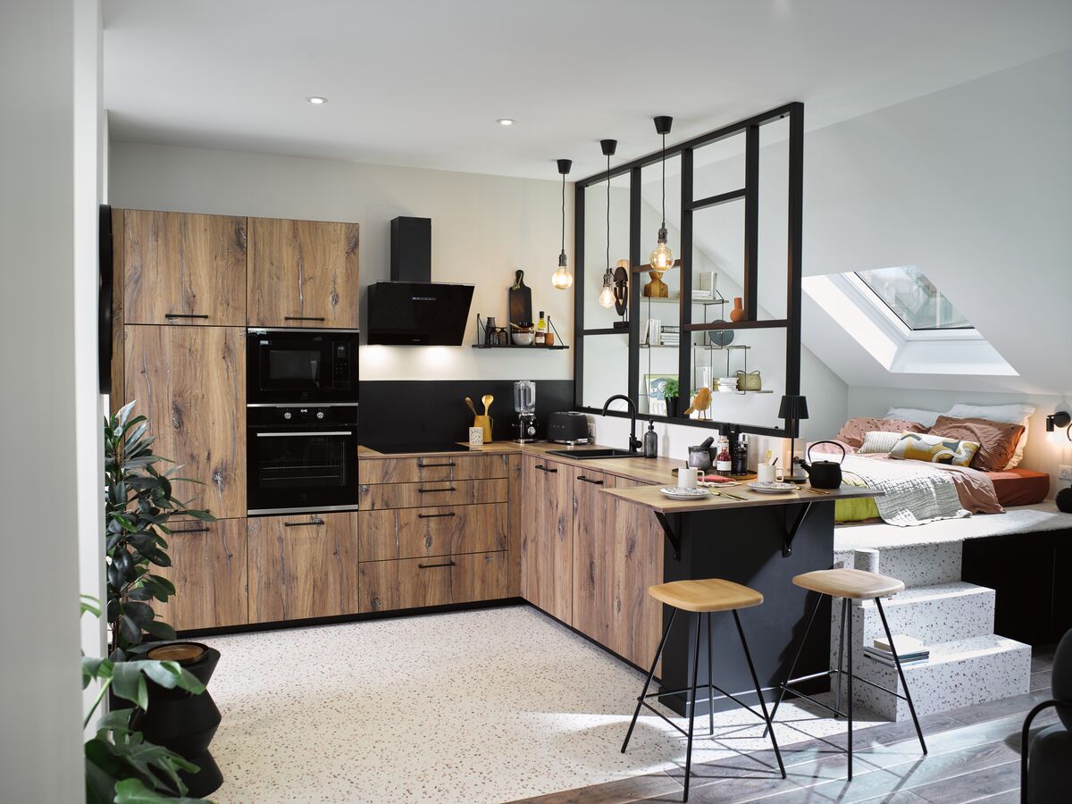 Cuisine industrielle - Cuisinella