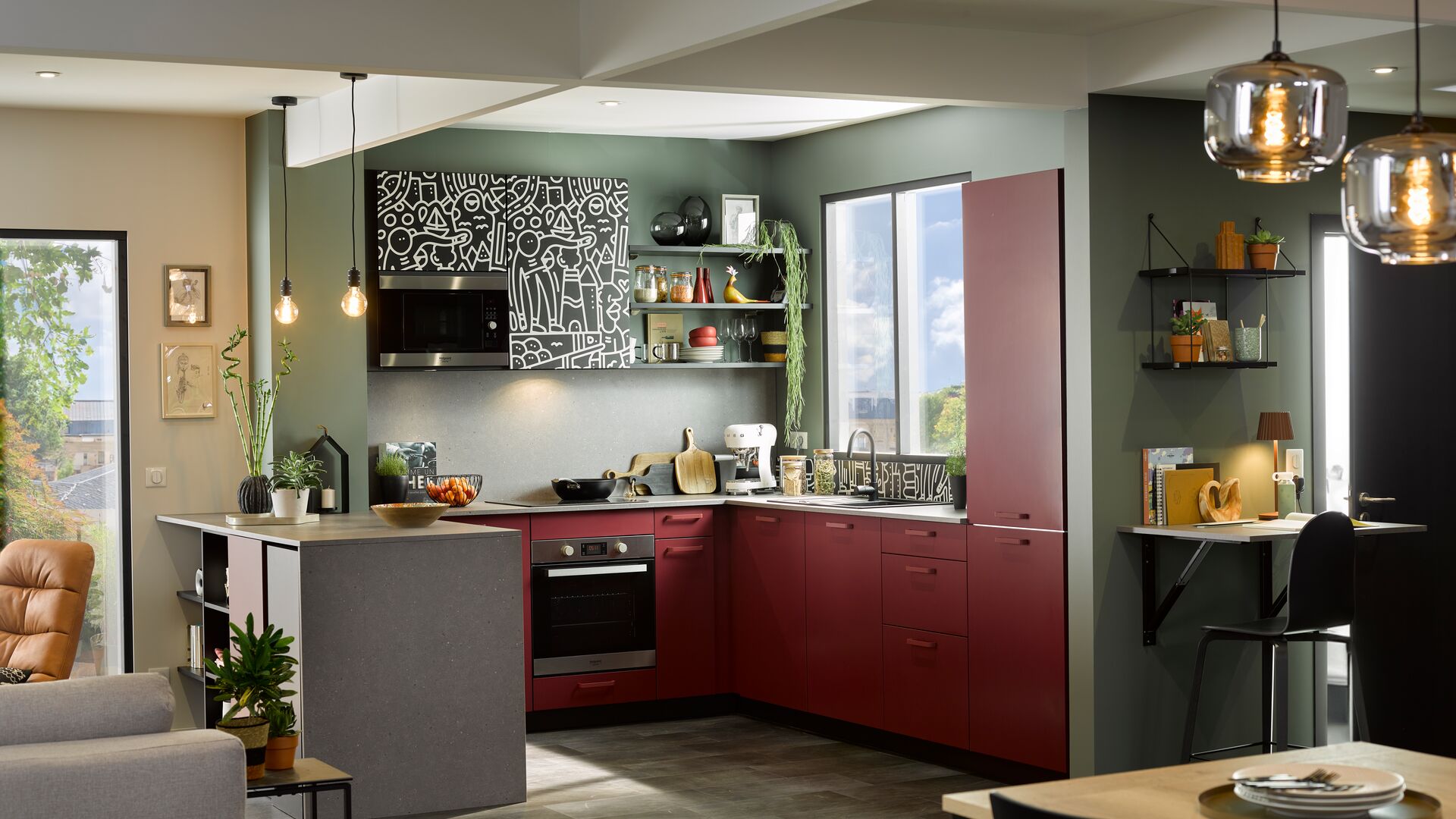 Cuisine industrielle - Cuisinella