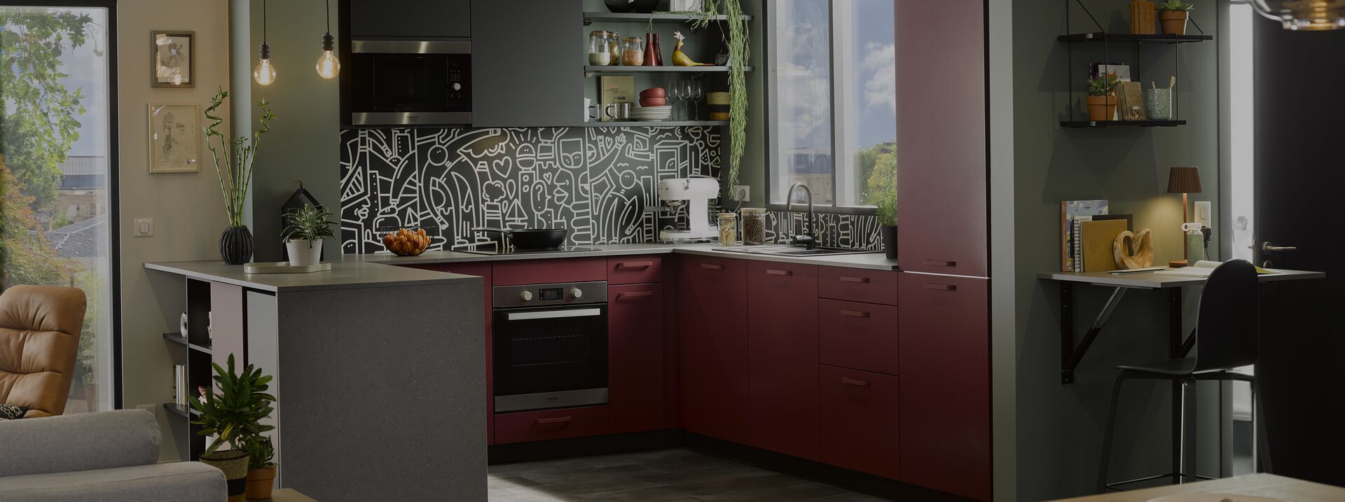 Cuisines équipées en U