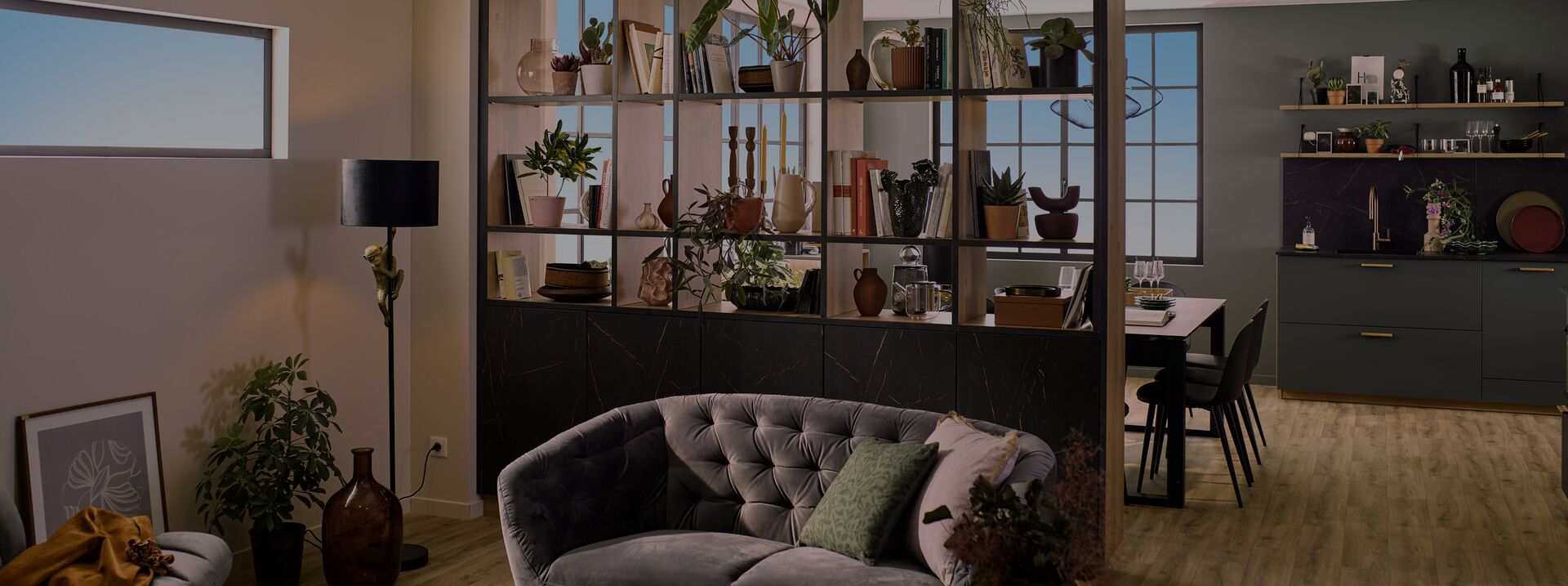 Meubles de rangement de salon sur-mesure