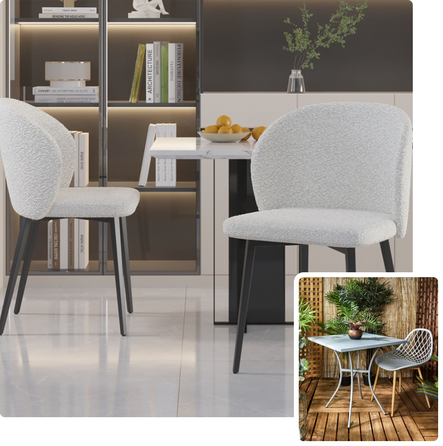 Chaises design, chaises de cuisine, chaises de salon et salle à manger -  Cuisinella
